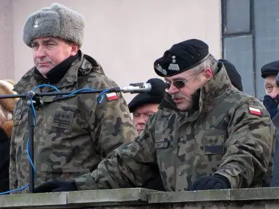 Od lewej: płk Roman Kłosiński i gen. Tadeusz Buk