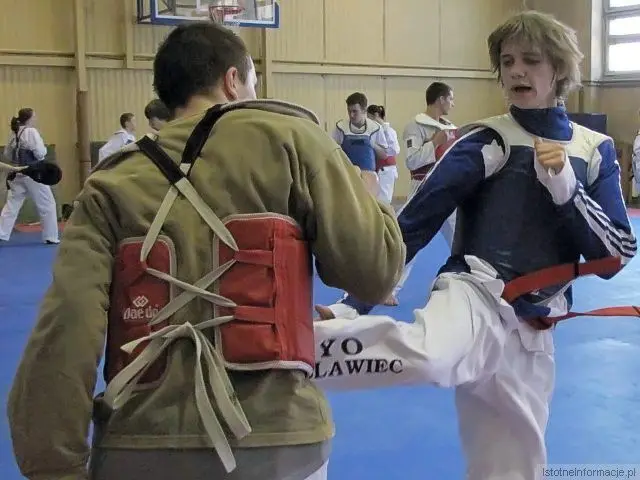 Koreańscy trenerzy taekwondo w Bolesławcu