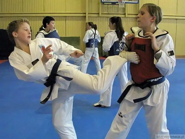 Koreańscy trenerzy taekwondo w Bolesławcu
