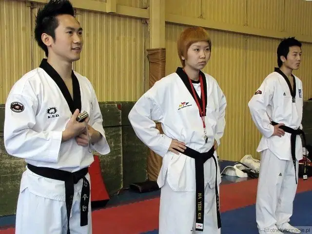 Koreańscy trenerzy taekwondo w Bolesławcu