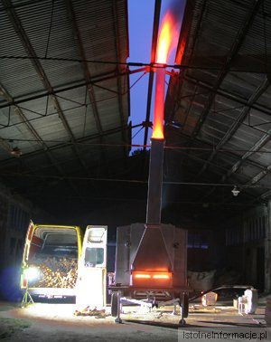 Mobilny piec Mateusza Grobelnego