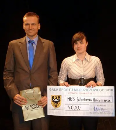 Bartosz Gruman i Katarzyna Romaszko (MKS Bolesłavia)