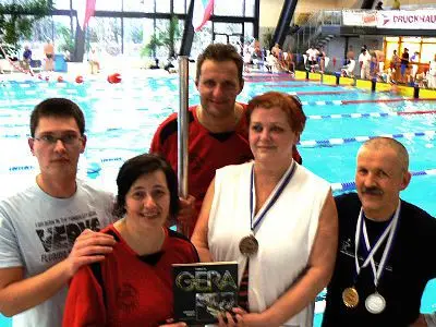 Pływacy z Klubu Pływackiego Masters Bolesławiec