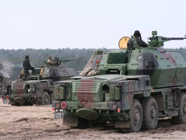 Najważniejszym punktem szkolenia był trening kierowania ogniem „Huragan 10”