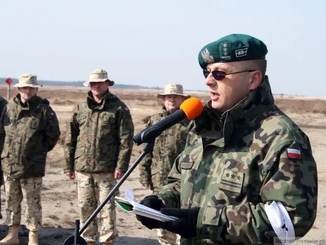 Najważniejszym punktem szkolenia był trening kierowania ogniem „Huragan 10”