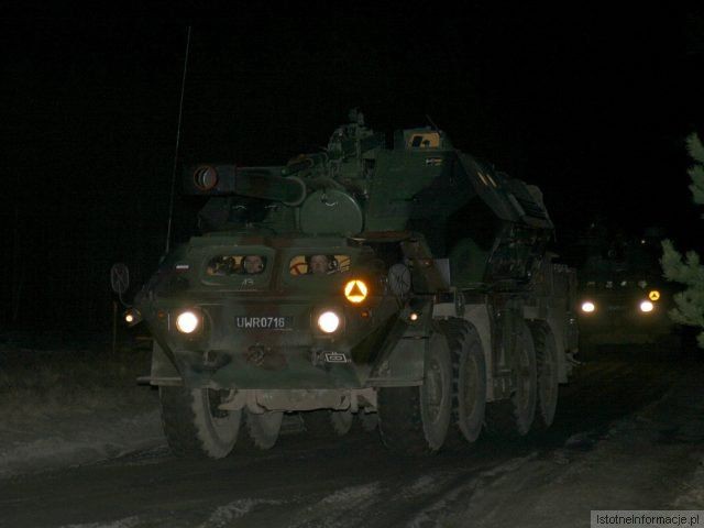 Najważniejszym punktem szkolenia był trening kierowania ogniem „Huragan 10”