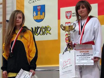 Paulina Stojanowska (pierwsza z lewej) zajęła drugie miejsce