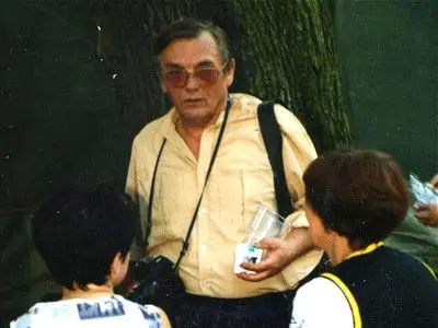 Bolesław Marecki, nieżyjący już, znany bolesławiecki fotograf