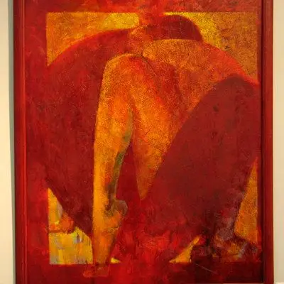 Idealizacja i światło, olej na płycie, 1995 (autor: Ventzislav Piriankov)