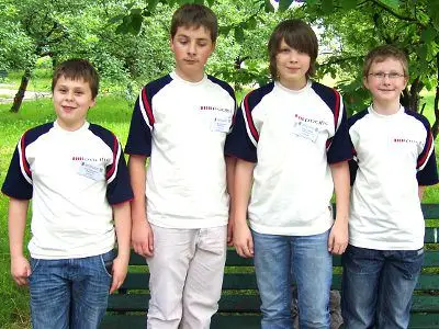 Od lewej: Rafał Molenda, Krystian Fecyk, Norman Lippik i Szymon Kut