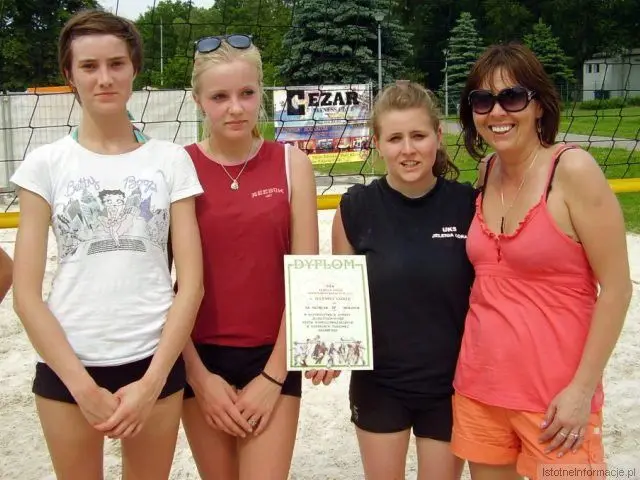 Mistrzostwa strefy szkół ponadgimnazjalnych w siatkówce plażowej 2010