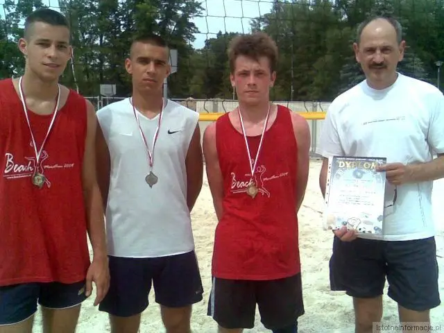 Mistrzostwa strefy szkół ponadgimnazjalnych w siatkówce plażowej 2010