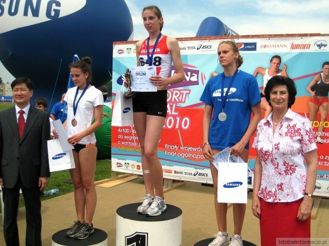 Lekkoatletki z GS nr 2 na Samsung Athletic Cup