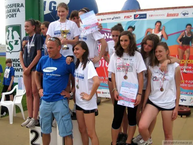 Lekkoatletki z GS nr 2 na Samsung Athletic Cup