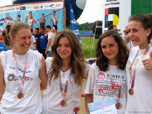 Lekkoatletki z GS nr 2 na Samsung Athletic Cup