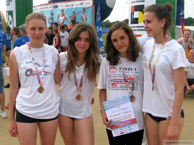 Lekkoatletki z GS nr 2 na Samsung Athletic Cup