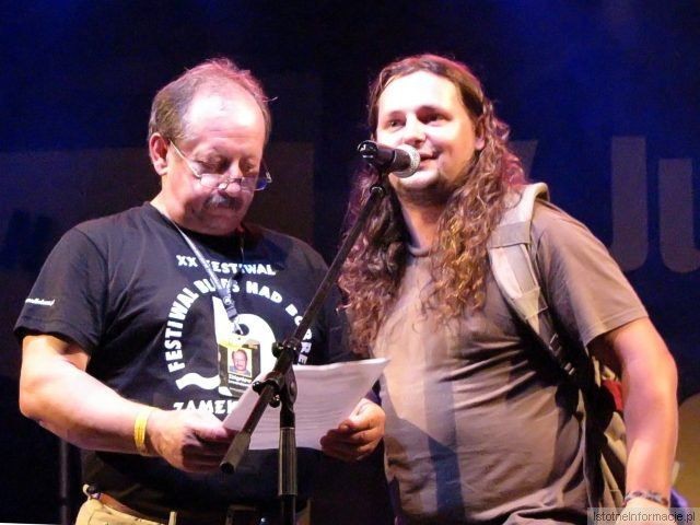 Zbigniew Lewandowski i Artur Pustelnik z Juicy Band