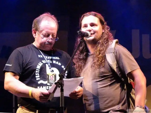 Zbigniew Lewandowski i Artur Pustelnik z Juicy Band
