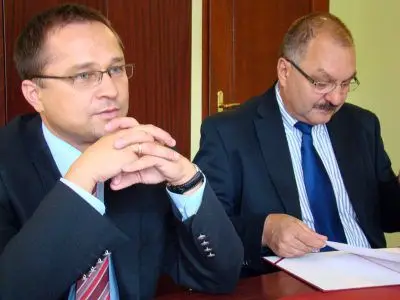Od lewej: Robert Radoń i Cezary Przybylski