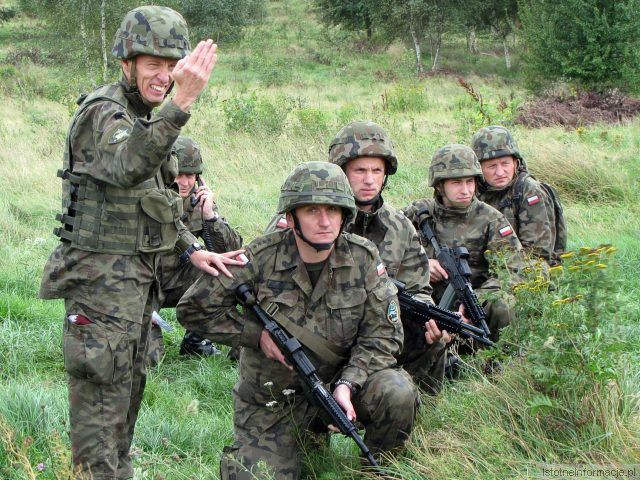 Szkolenie na poligonie