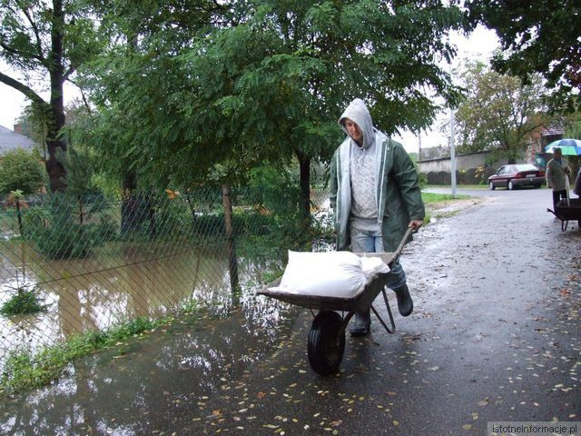 Kraśnik - zalane ulice