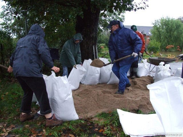 Kraśnik - zalane ulice