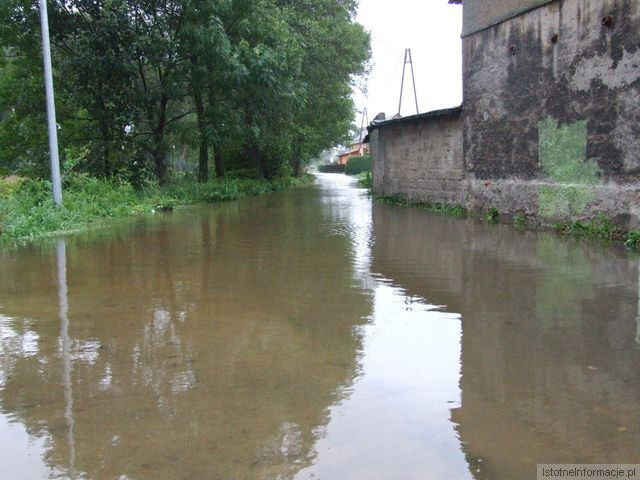 Kraśnik - zalane ulice