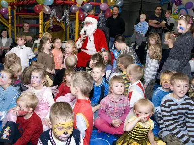 Saint Nicholas Is a Guest at Sala Zabaw Oli