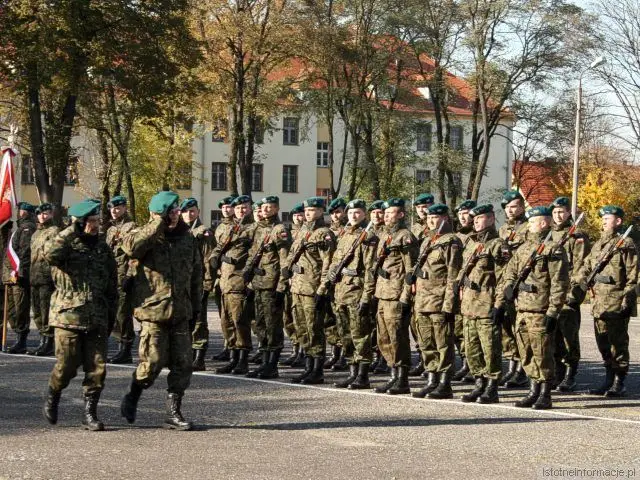 Wręczenie broni elewom