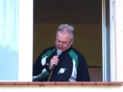 Mecz komentował Jerzy Stanik