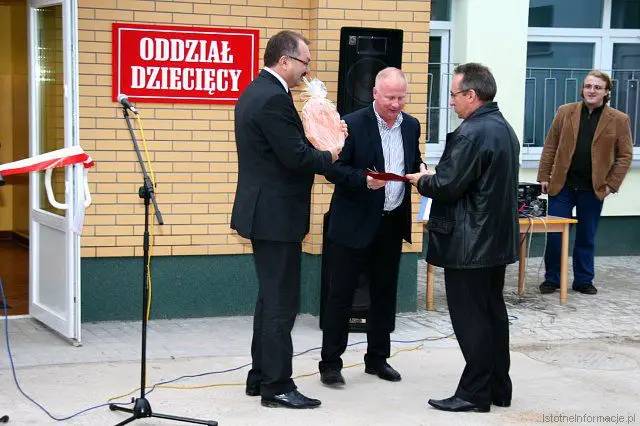 Otwarcie odremontowanego oddziału dziecięcego