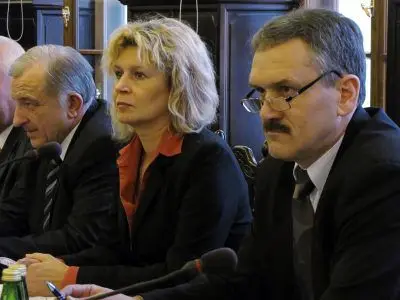 Alojzy Skóra, Renata Fredyk i Leszek Chudzik