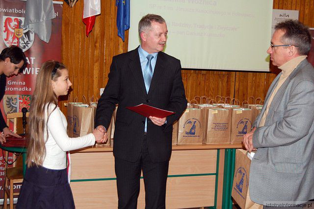 Uroczystość wręczenia nagród