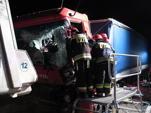 Wypadek na A18