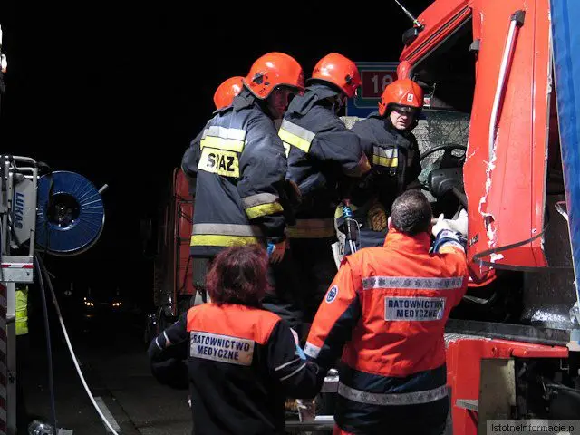 Wypadek na A18