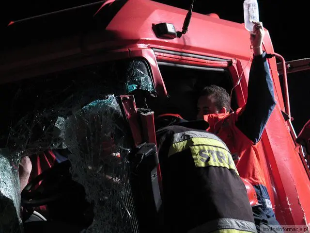 Wypadek na A18
