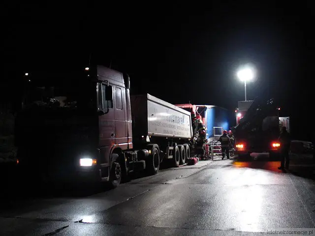Wypadek na A18