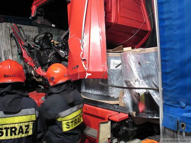 Wypadek na A18
