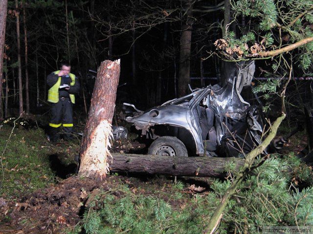 Wypadek koło Świętoszowa