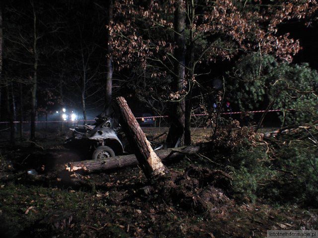 Wypadek koło Świętoszowa