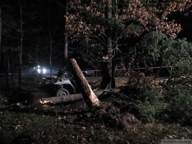 Wypadek koło Świętoszowa