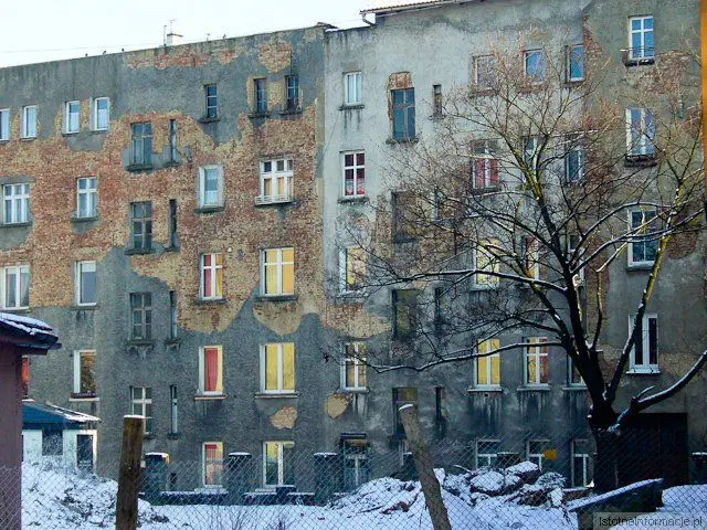 Budynki przy ulicy Polnej