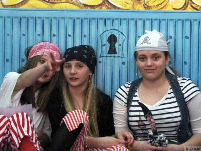 Nie zabrakło oryginalnych pirackich przebrań