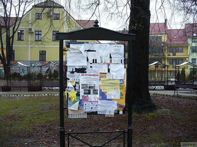 szpetne tablice na plantach