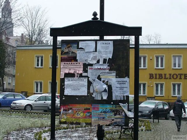 szpetne tablice na plantach
