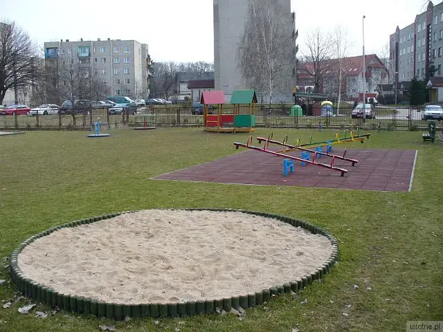 Plac zabaw Miejskiego Przedszkola nr 3 Filia na ulicy Dolne Młyny