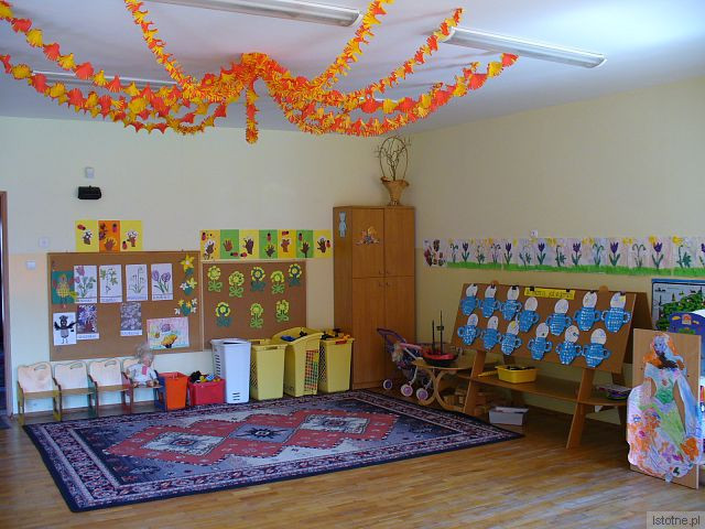 Sala Miejskiego Przedszkola nr 7 na ulicy Górne Młyny