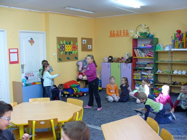 Sala prywatnego przedszkola Oxpress na ulicy Tyrankiewiczów