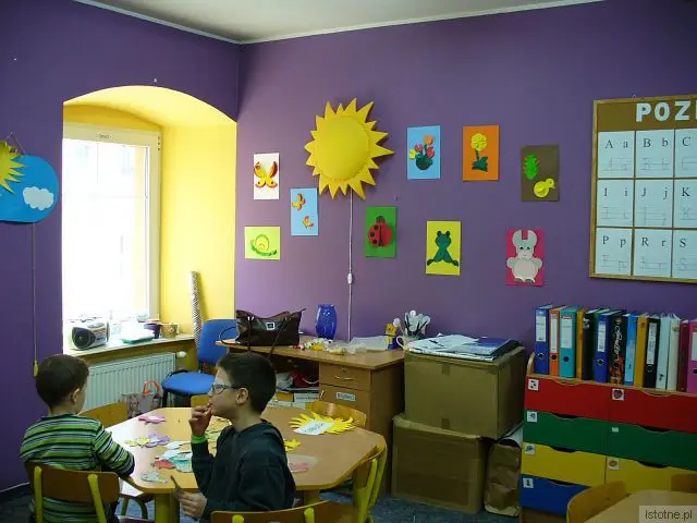 Sala prywatnego przedszkola Oxpress na ulicy Tyrankiewiczów