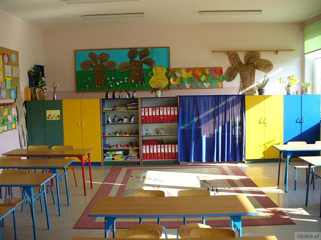 Sala dla pierwszoklasistów w Szkole Podstawowej nr 3 na ulicy Ceramicznej